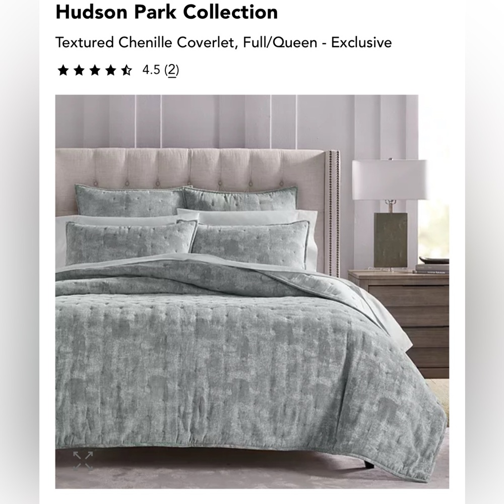 Hudson Park queen, coverlet